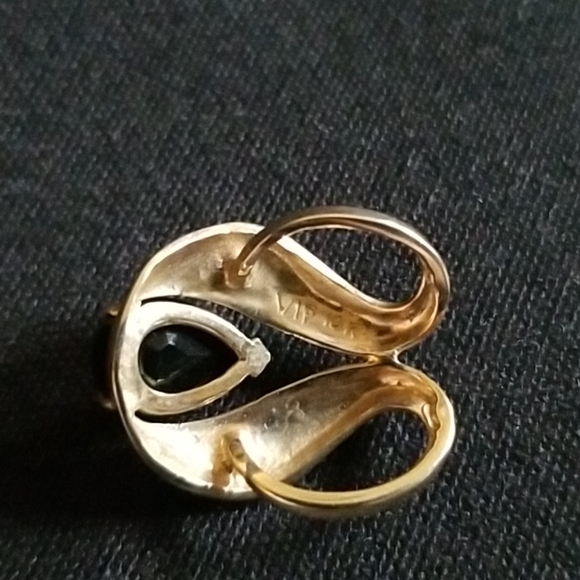 10K Gold Onyx Pendant - Picture 4 of 10